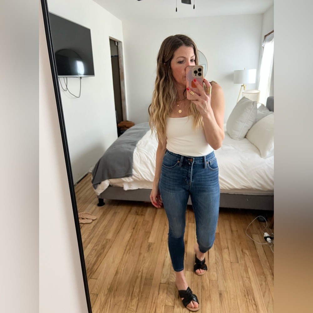 Madewell Curvy High Rise Skinny Jeans